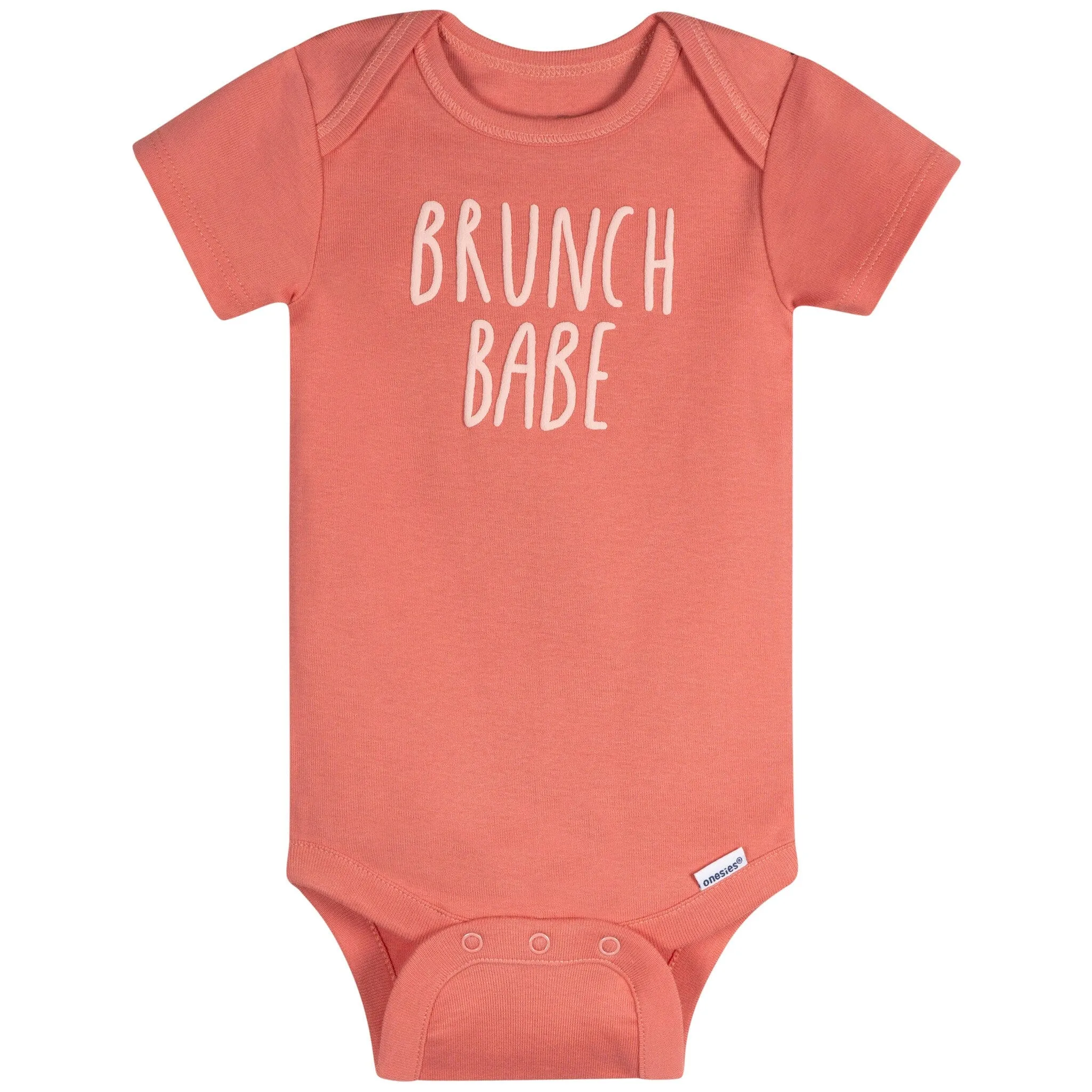 8-Pack Baby Girls Super Happy Short Sleeve Onesies® Bodysuits