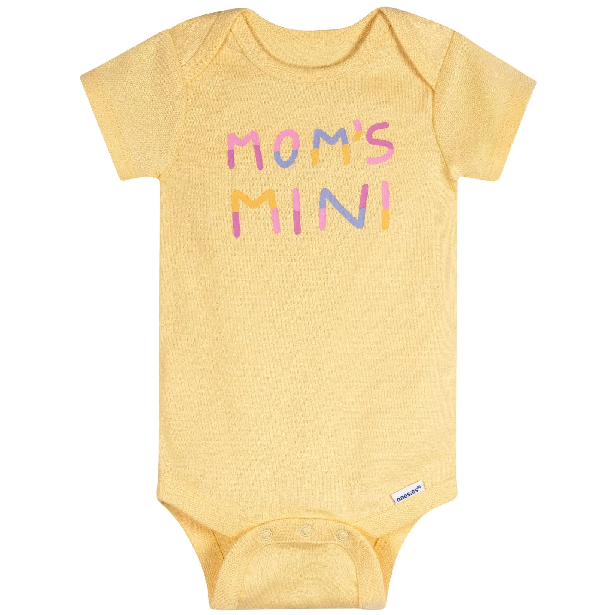 8-Pack Baby Girls Super Happy Short Sleeve Onesies® Bodysuits