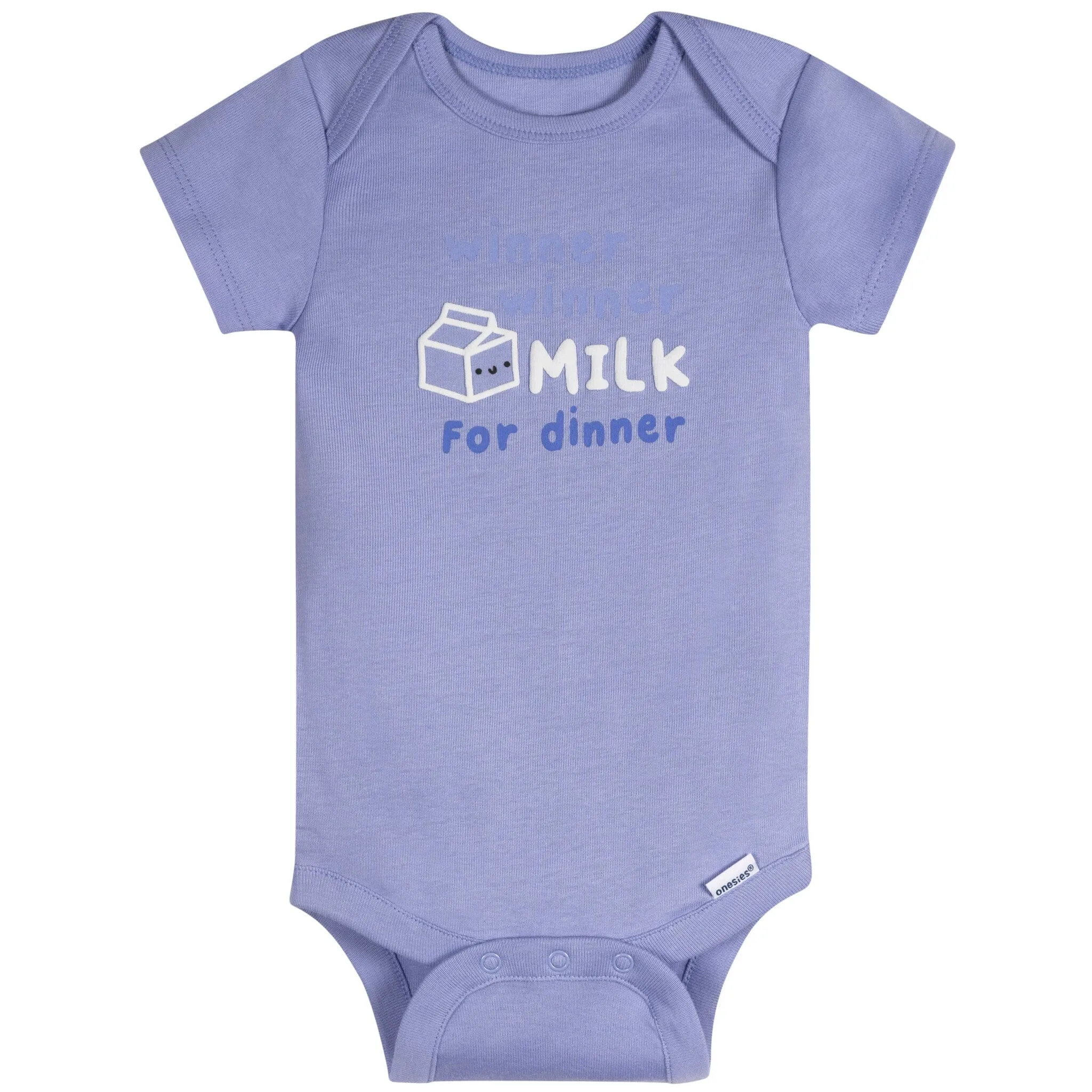 8-Pack Baby Girls Super Happy Short Sleeve Onesies® Bodysuits
