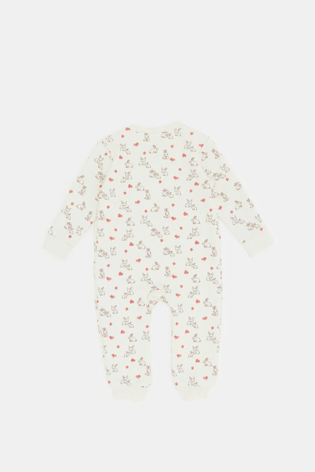 Babies Assorted Quilted Rompers Set (Pack Of 2)