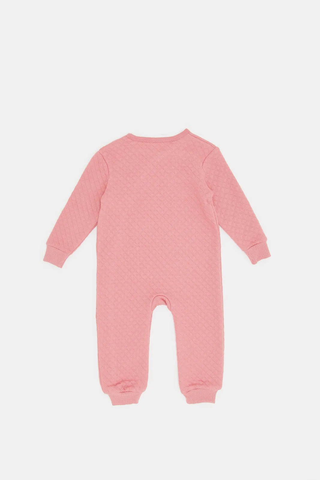 Babies Assorted Quilted Rompers Set (Pack Of 2)
