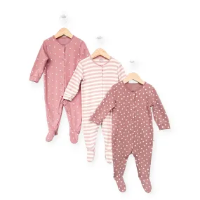 Baby 3-pack sleepsuits (74)
