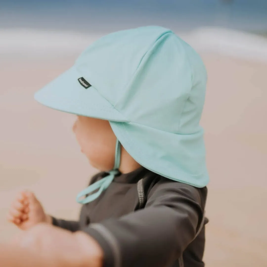 Baby Beach Legionnaire Swim Hat - Aqua