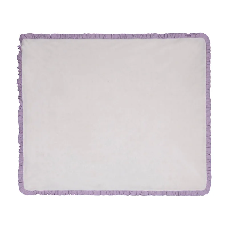 Baby blanket - girls duck print