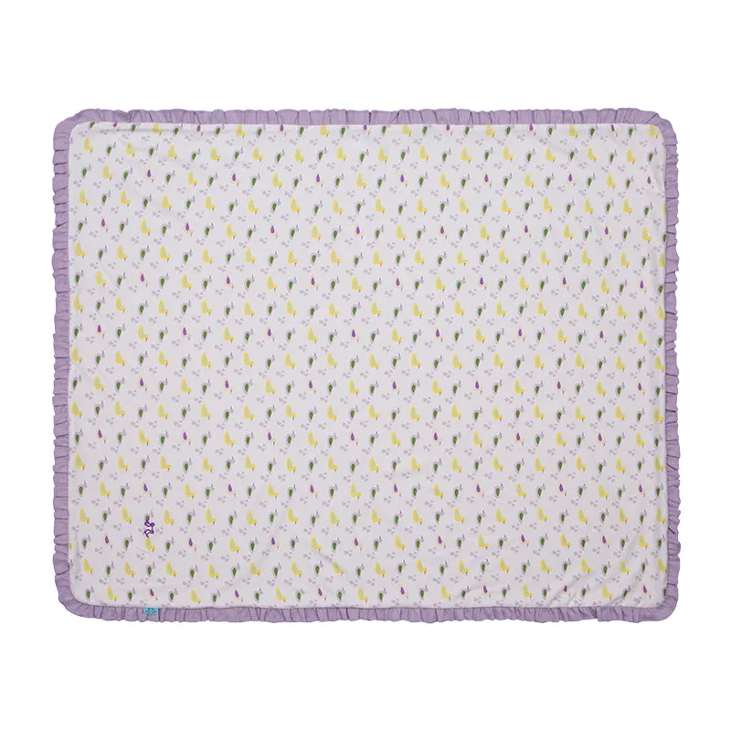 Baby blanket - girls duck print