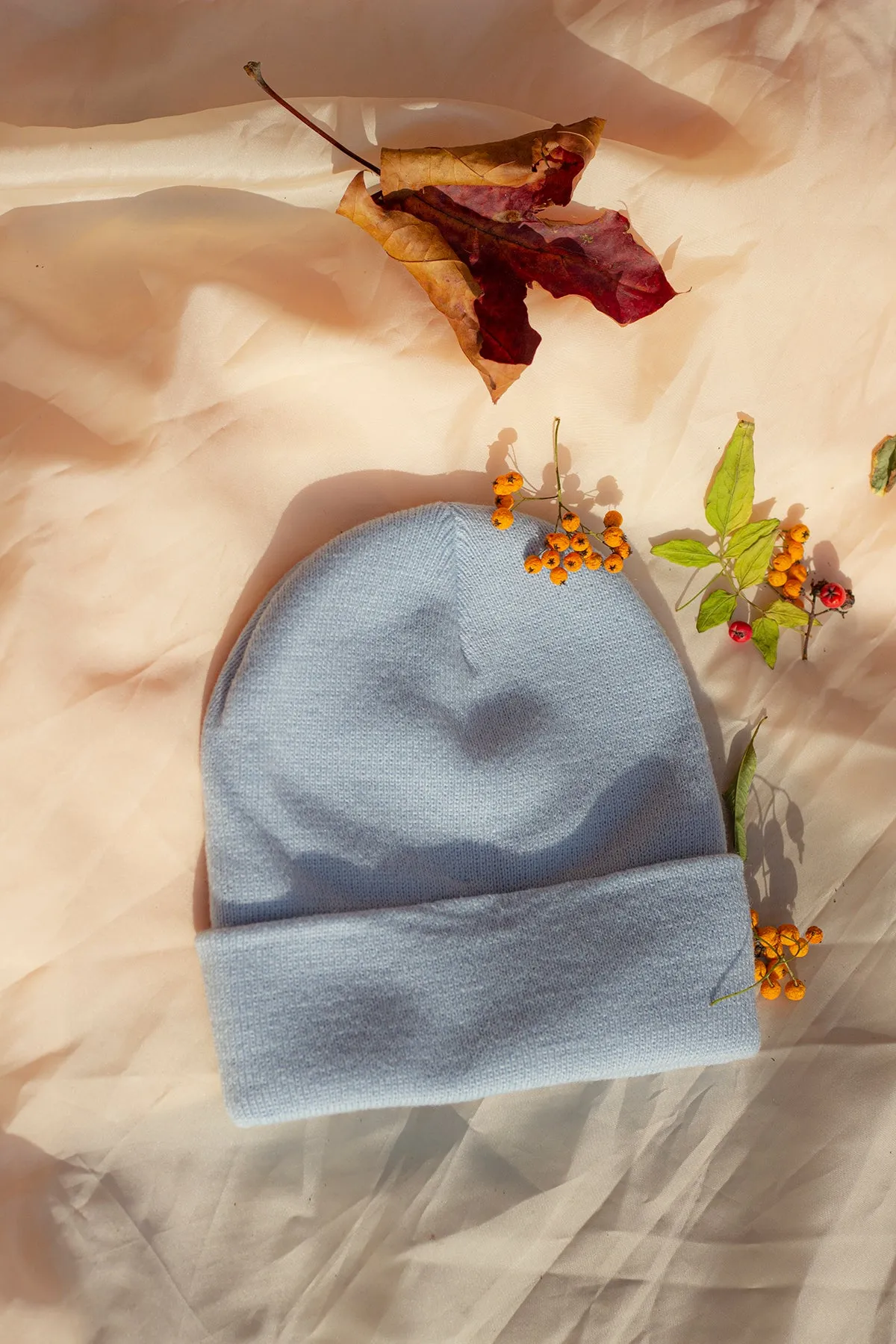 Baby Blue Beanie Hat