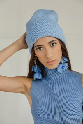 Baby Blue Beanie Hat