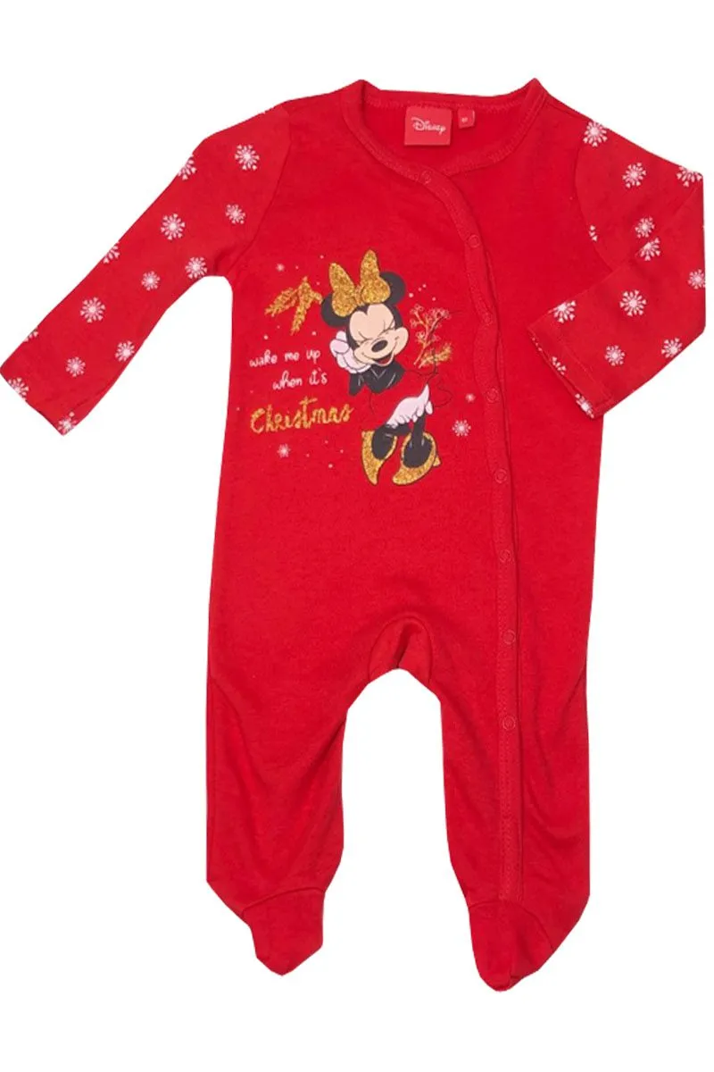 Baby Boys Girls Disney Winnie The Pooh Christmas Baby grow