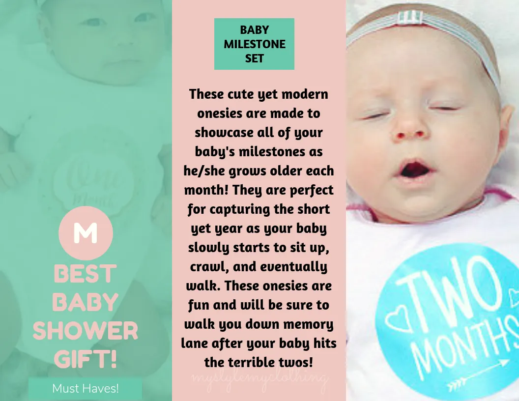 Baby Custom Monthly Onesies - Earth Arrows