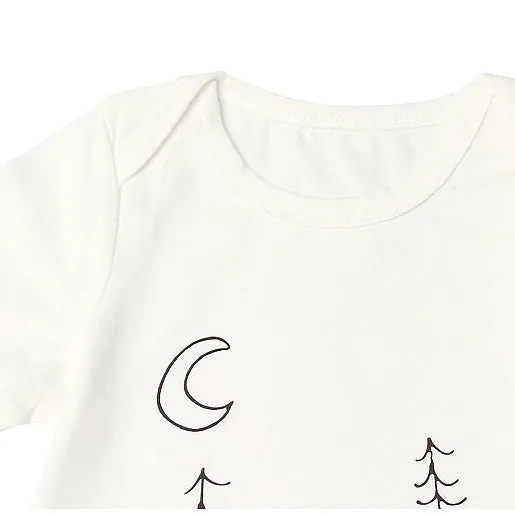 Baby Girls Boys Letters Cartoon Print Rompers Wholesale 220310154