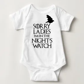 Baby GOT Collection Onesies - Night Watch