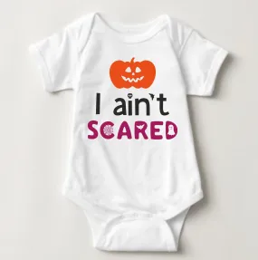 Baby Halloween  Onesies - I ain't Scared