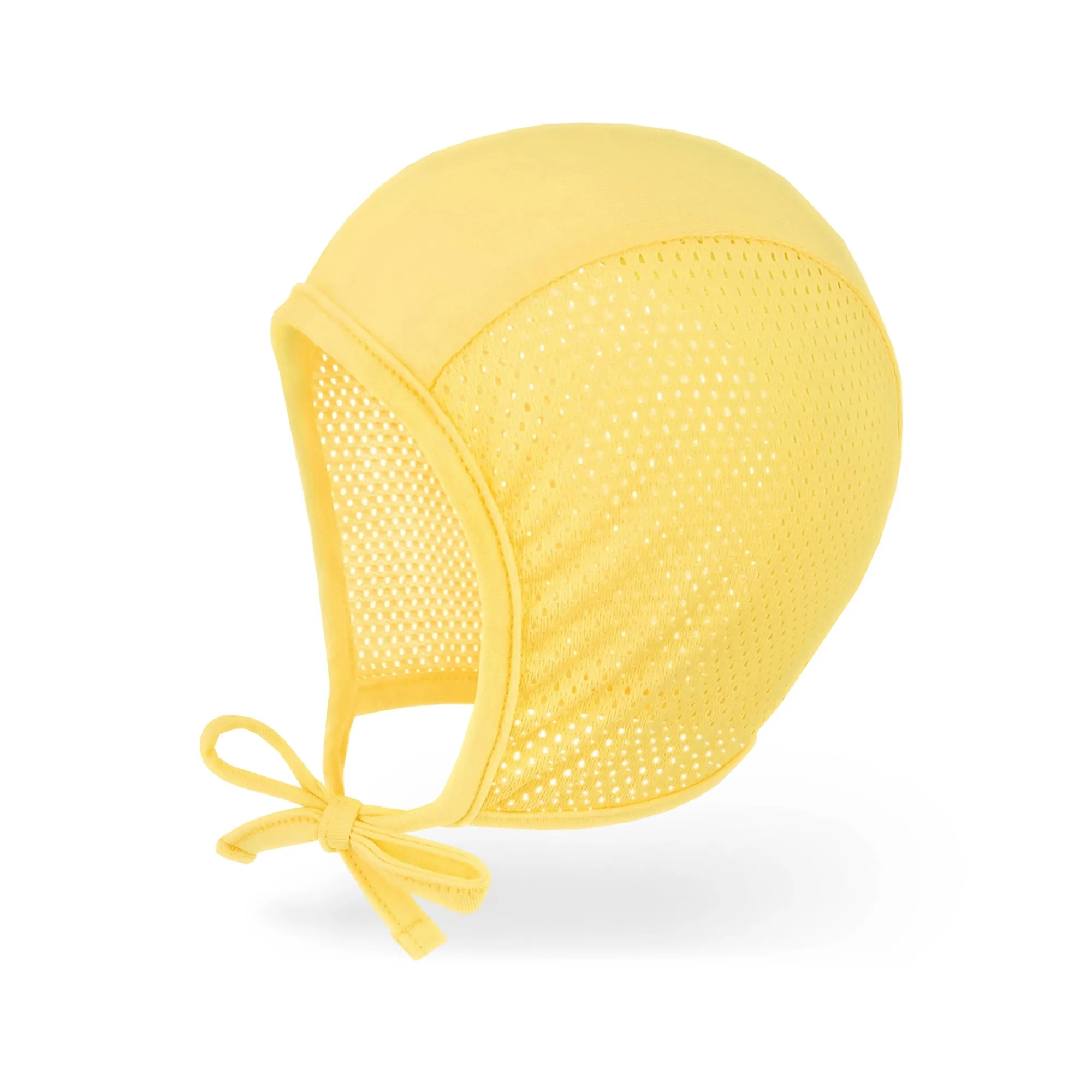 Baby Mesh Bonnet Pilot Cap Hat | Yellow