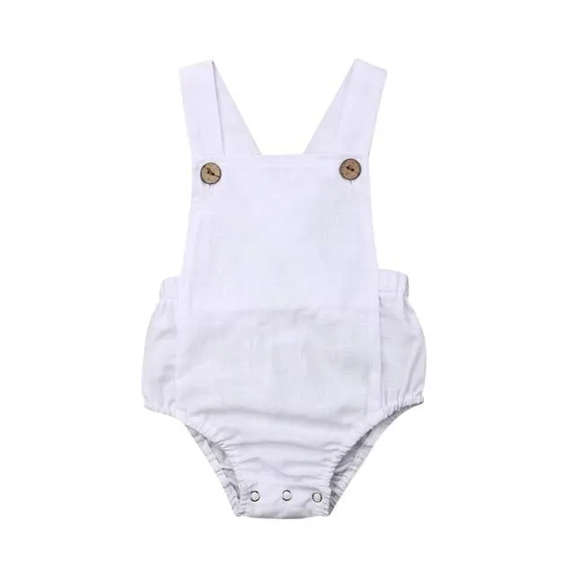 Baby Sleeveless Rompers