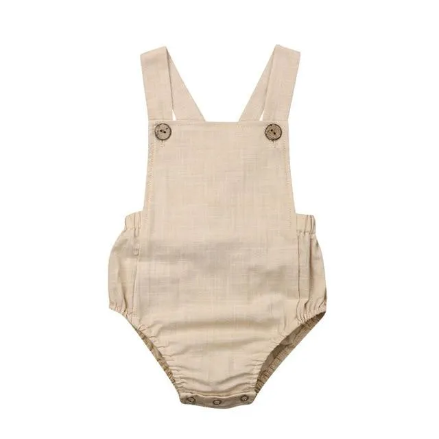 Baby Sleeveless Rompers