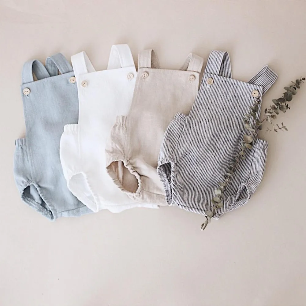 Baby Sleeveless Rompers