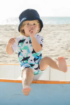 Baby Swimsuit Shark 1-piece