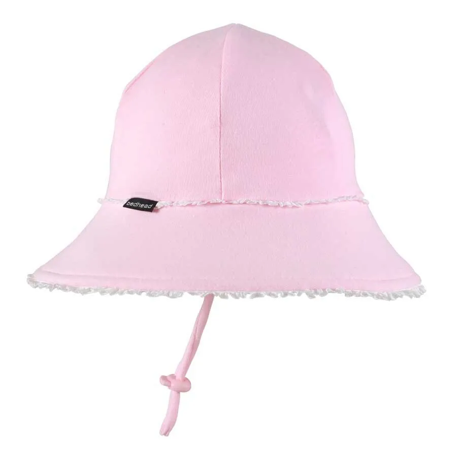 BEDHEAD TODDLER BUCKET HAT RUFFLE BLUSH