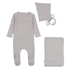 Bee & Dee Fortress Ditsy Pointelle Layette Set