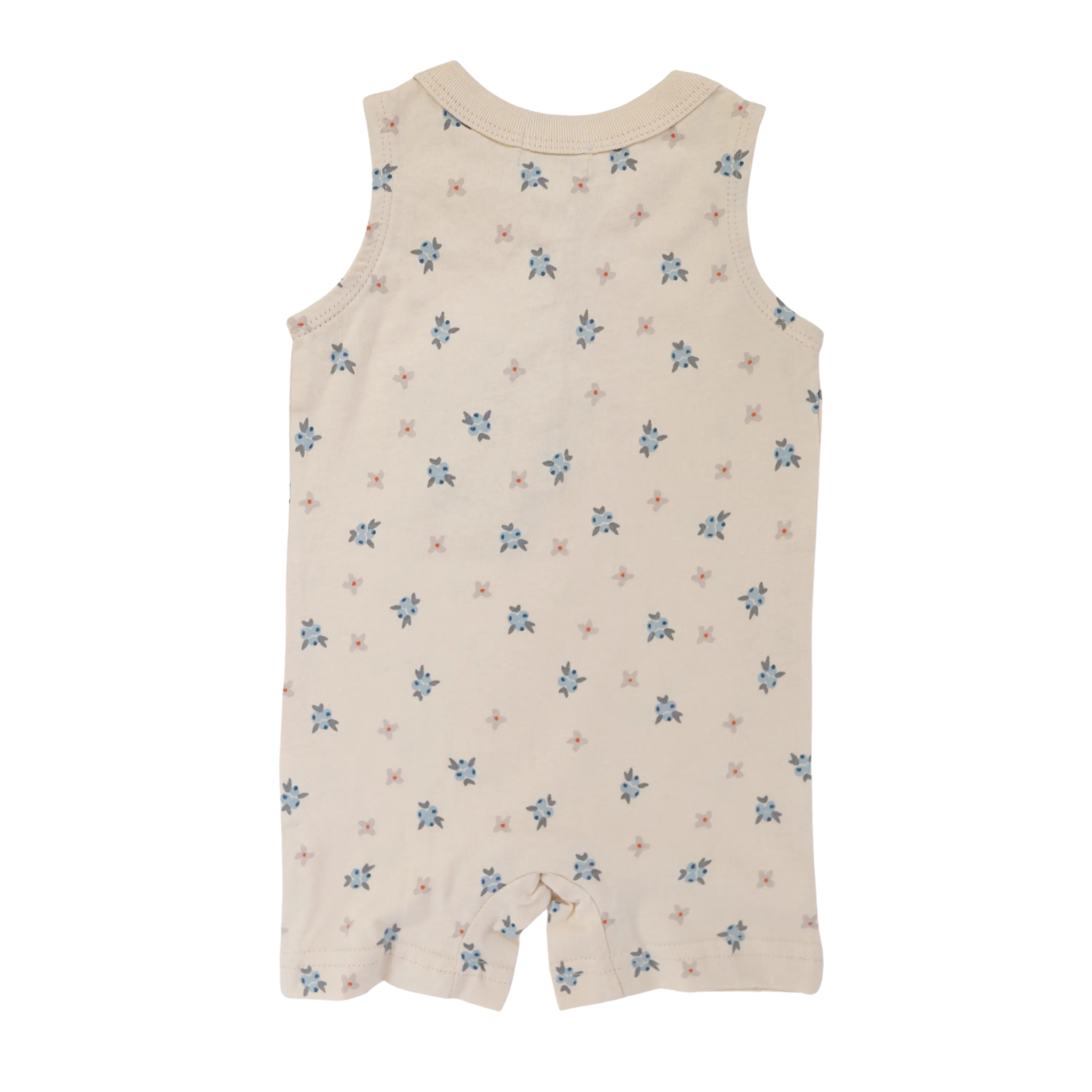 Berry Cute Henley Shorty Romper