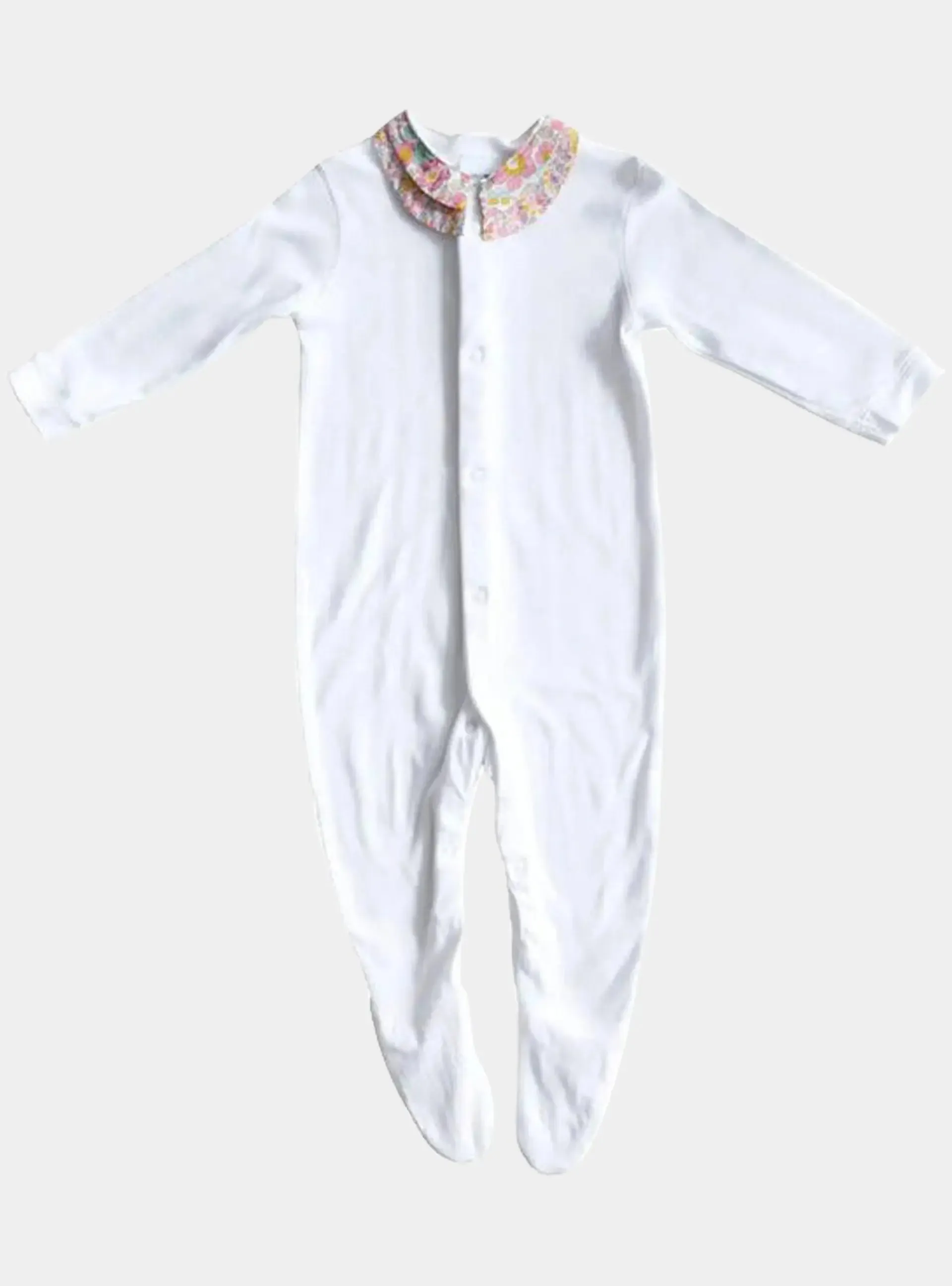 BETSY ROSE & WILTSHIRE BUD Liberty Double Collar Baby-Grow