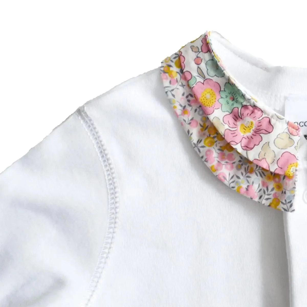 BETSY ROSE & WILTSHIRE BUD Liberty Double Collar Baby-Grow