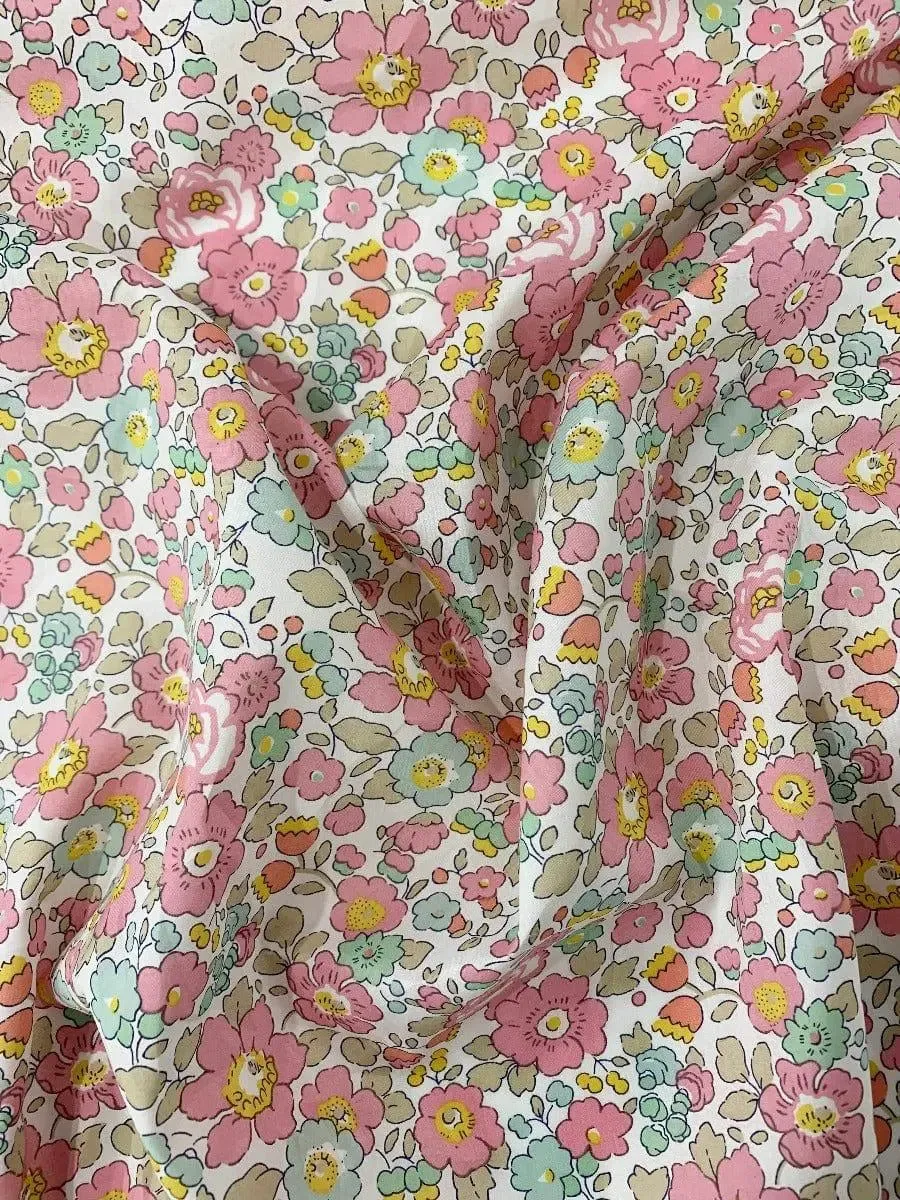 BETSY ROSE & WILTSHIRE BUD Liberty Double Collar Baby-Grow