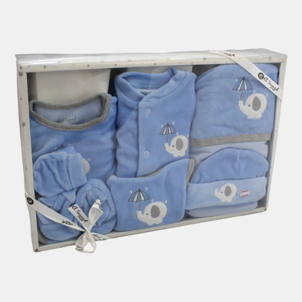 Blue Baby Layette Set