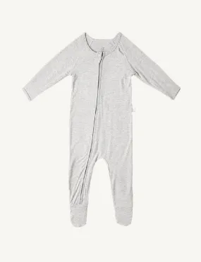 Boody Long Sleeve Onesie - Light Grey 00 (3-6mths)