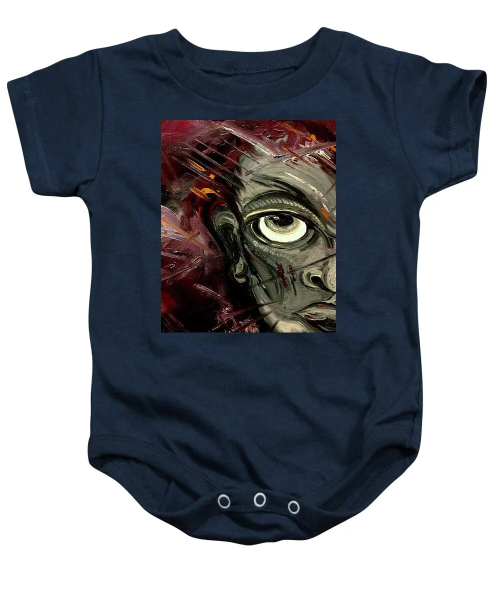 Boy Hell Half - Baby Onesie
