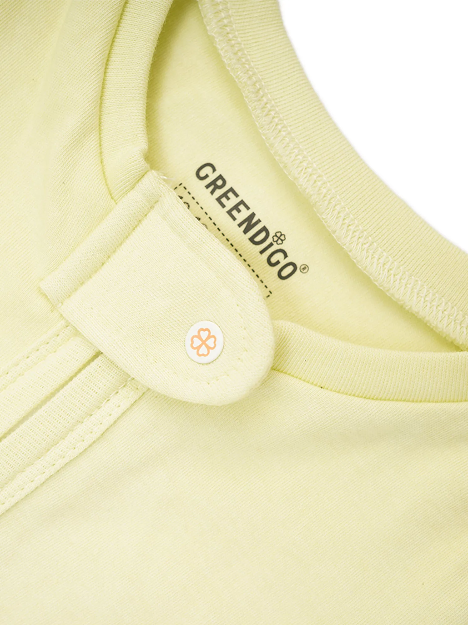 Buttercup Breeze - Infant Organic Bamboo Solid Sleepsuit