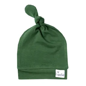 Copper Pearl Newborn Top Knot Hat | Alder