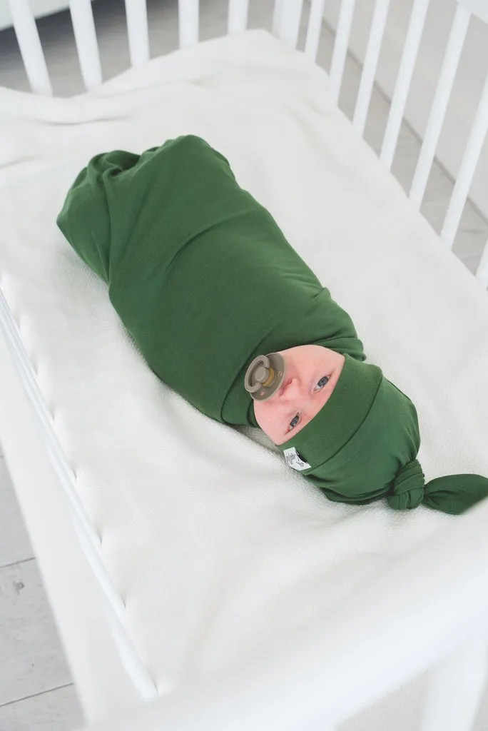 Copper Pearl Newborn Top Knot Hat | Alder