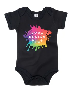 Custom Full Color Printed Cotton Baby Romper