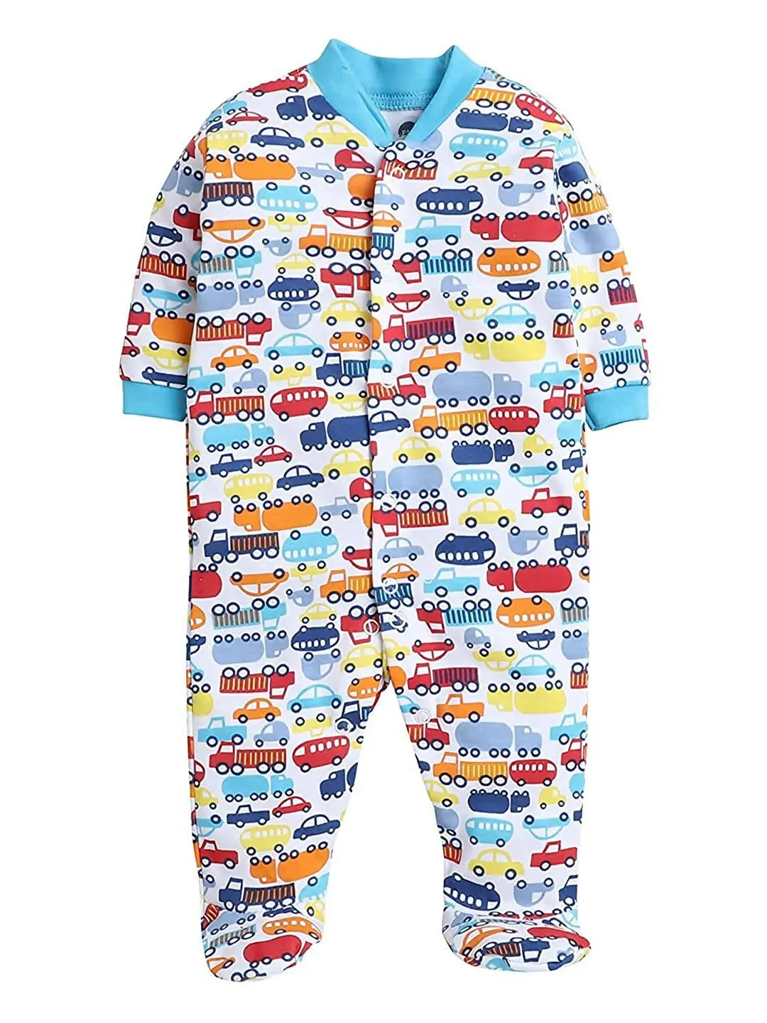 Daddy - G Rompers/Sleepsuits/Jumpsuit /Night Suits for New Born Babies - Turquoise