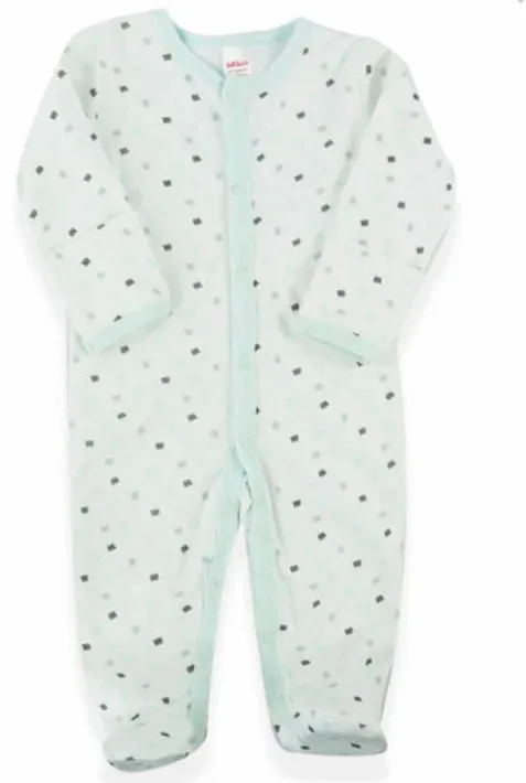 Elephant 2 Piece Long Sleeve Sleepsuits