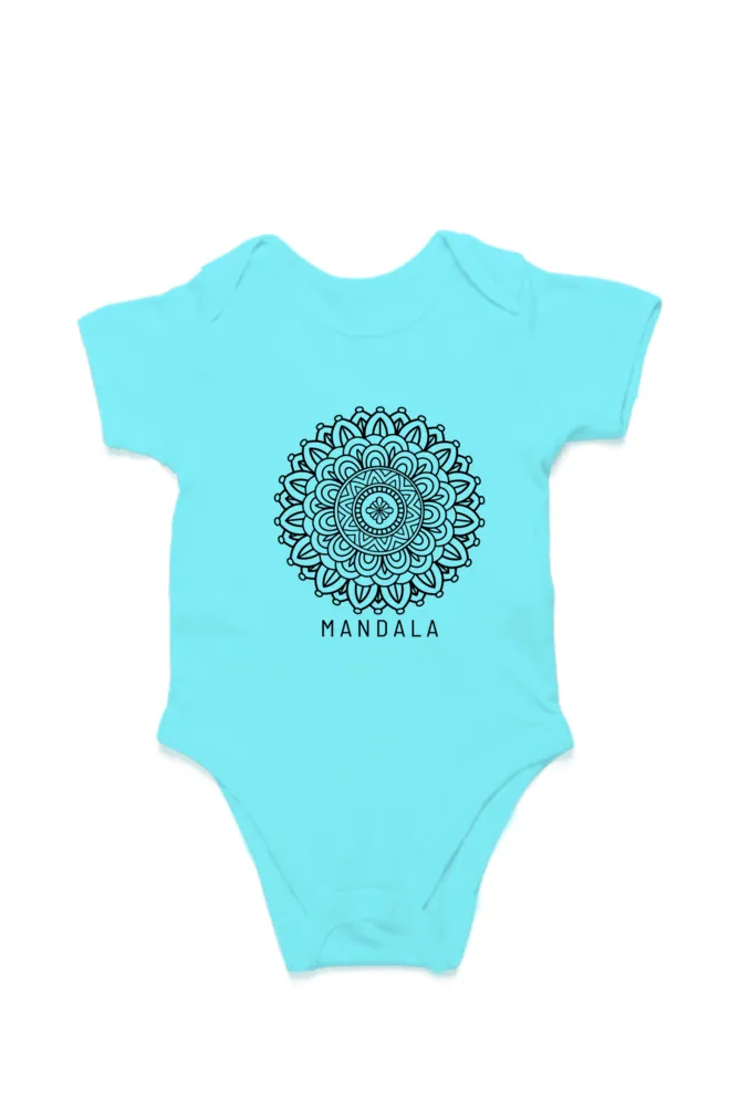 Embrace Harmony: Baby Rompers with Elegant Mandala Art - Cozy & Trendy