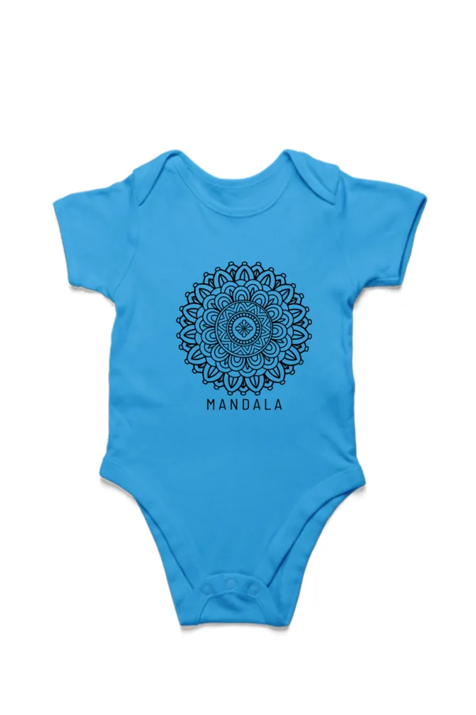 Embrace Harmony: Baby Rompers with Elegant Mandala Art - Cozy & Trendy