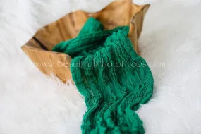Emerald Green Cheesecloth Baby Wrap Cheese Cloth
