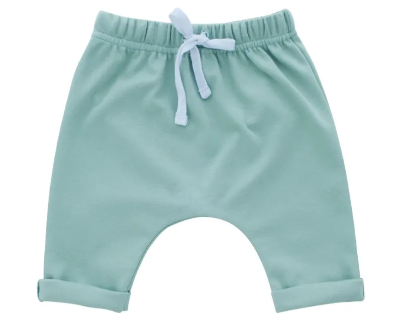 Emerson And Friends Kid's Blue Surf Cotton Baby Joggers