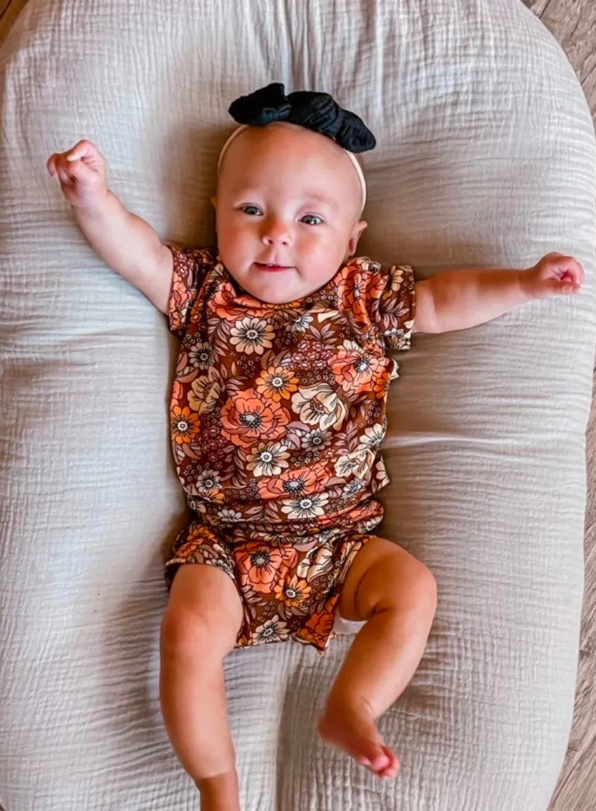 Fall Floral Summer Lounge Set