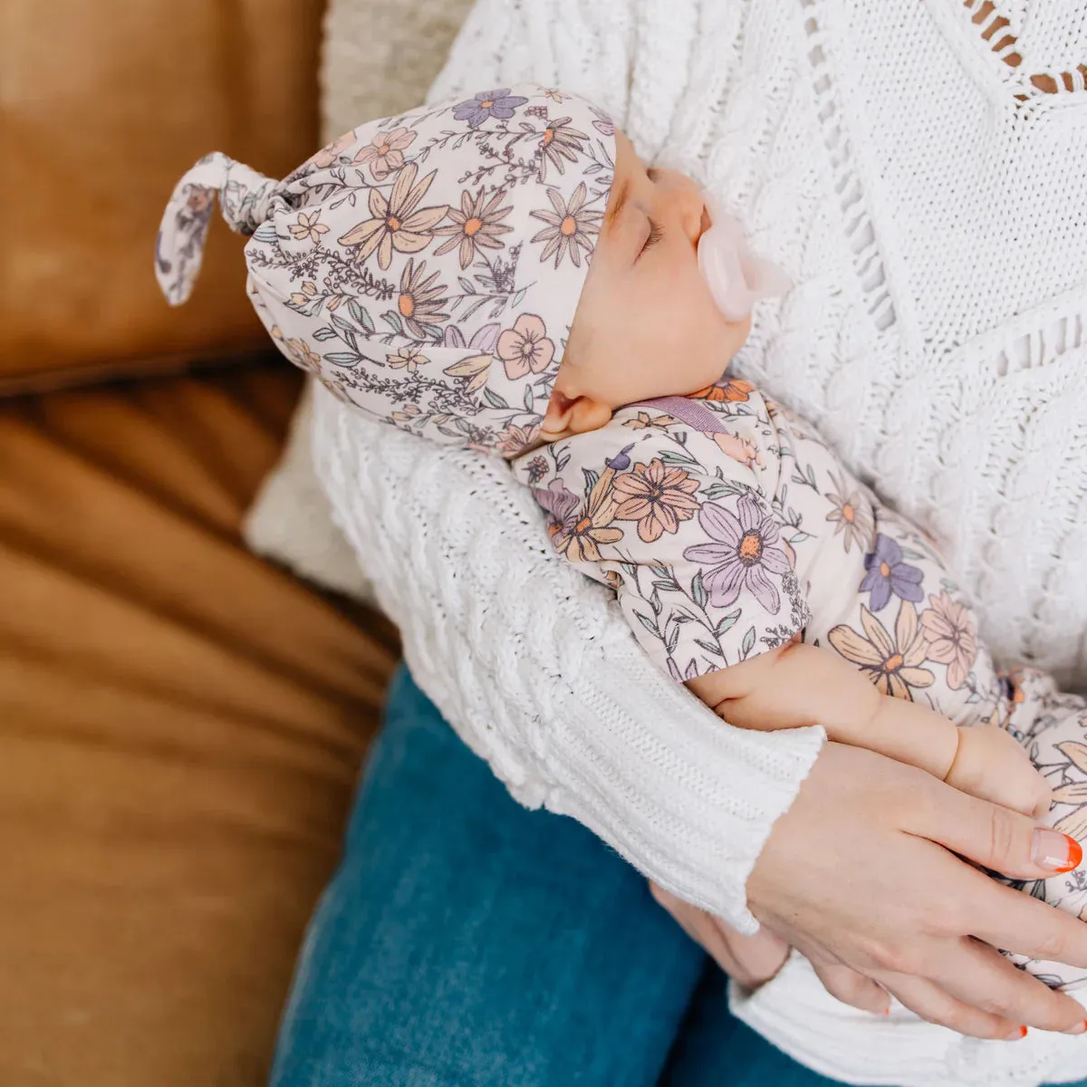 Flora Top Knot Hat