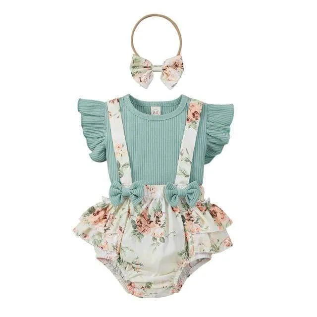 Floral Printed Rompers