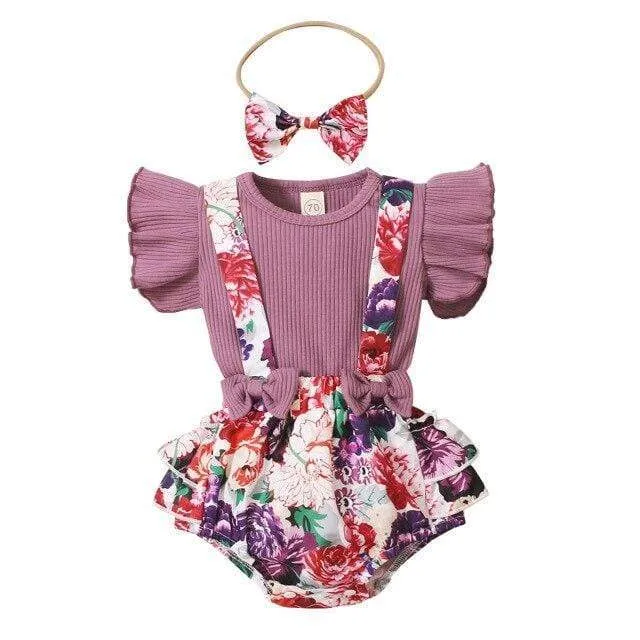 Floral Printed Rompers