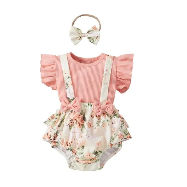 Floral Printed Rompers