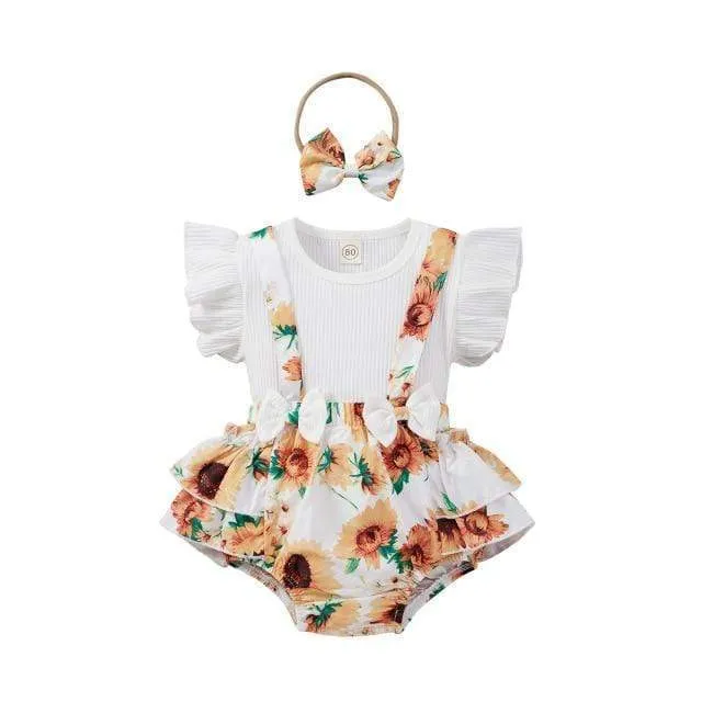 Floral Printed Rompers