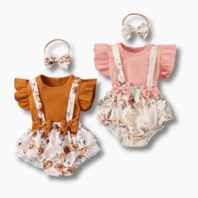 Floral Printed Rompers