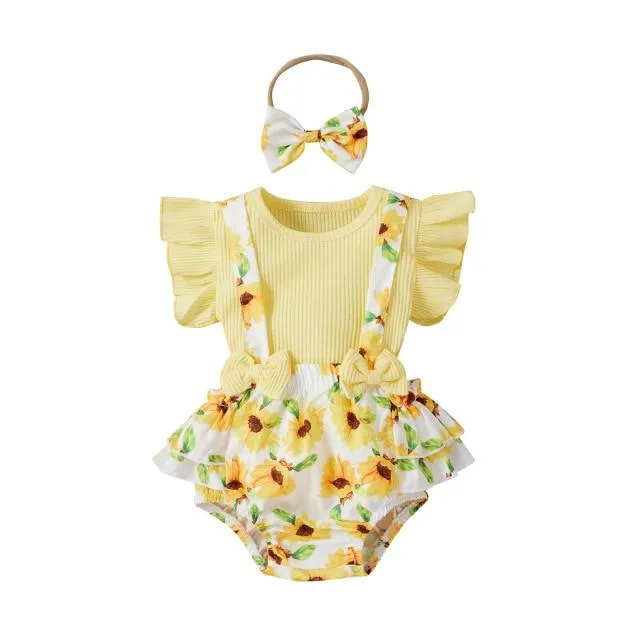 Floral Printed Rompers