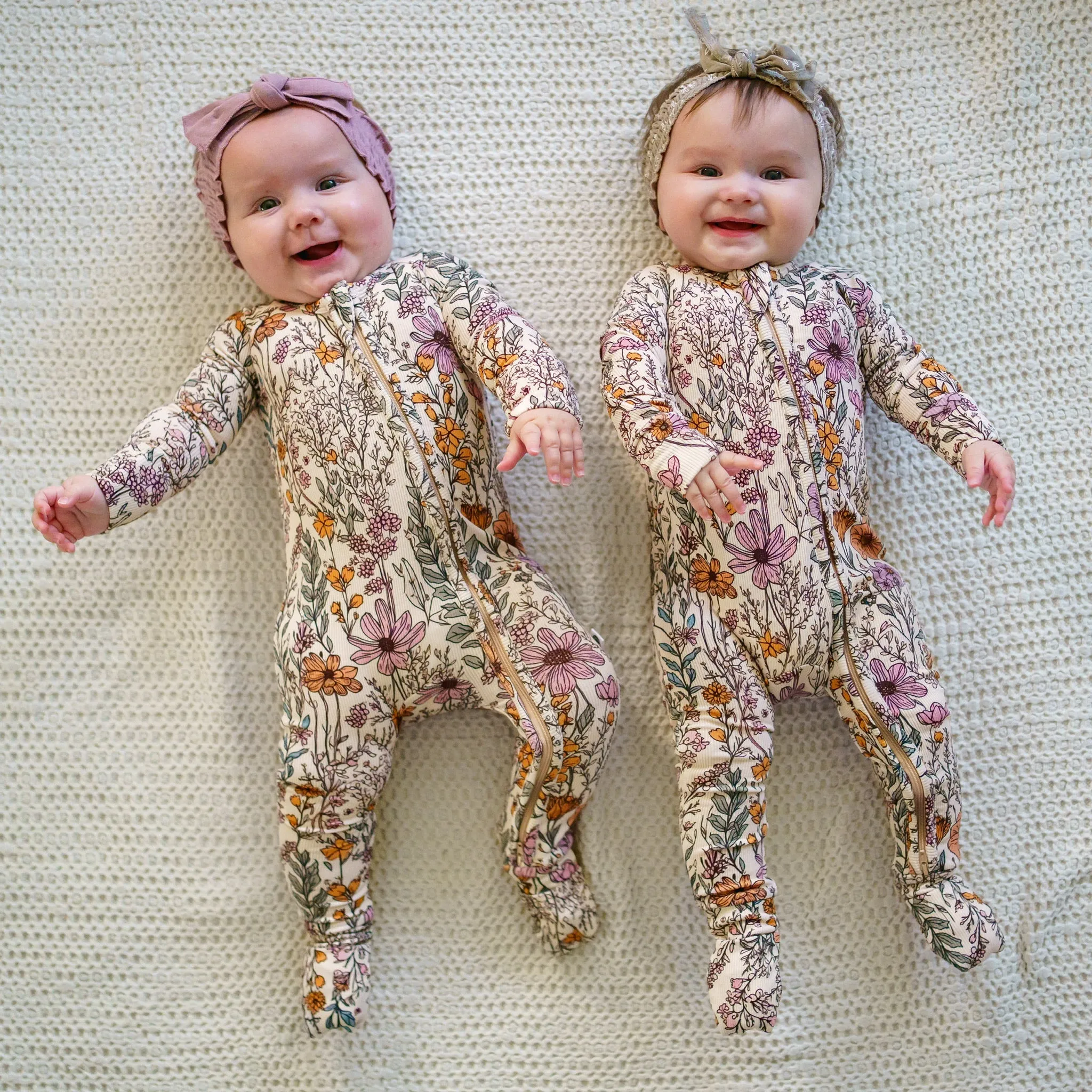 GARDEN | ZIP ROMPER