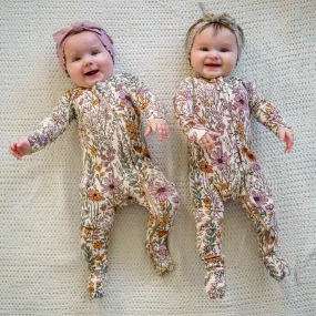 GARDEN | ZIP ROMPER